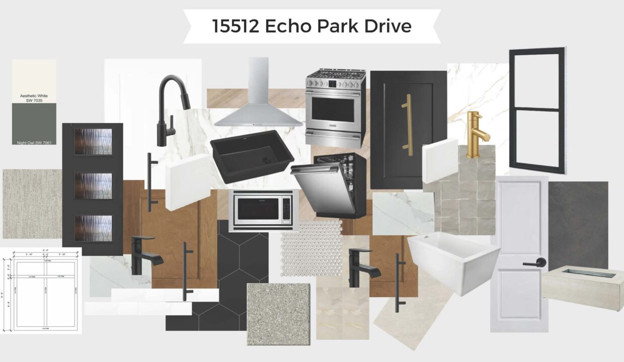 15512 Echo Park Drive - Mood Board